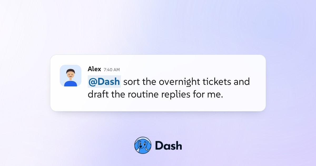 The overnight queue, sorted.